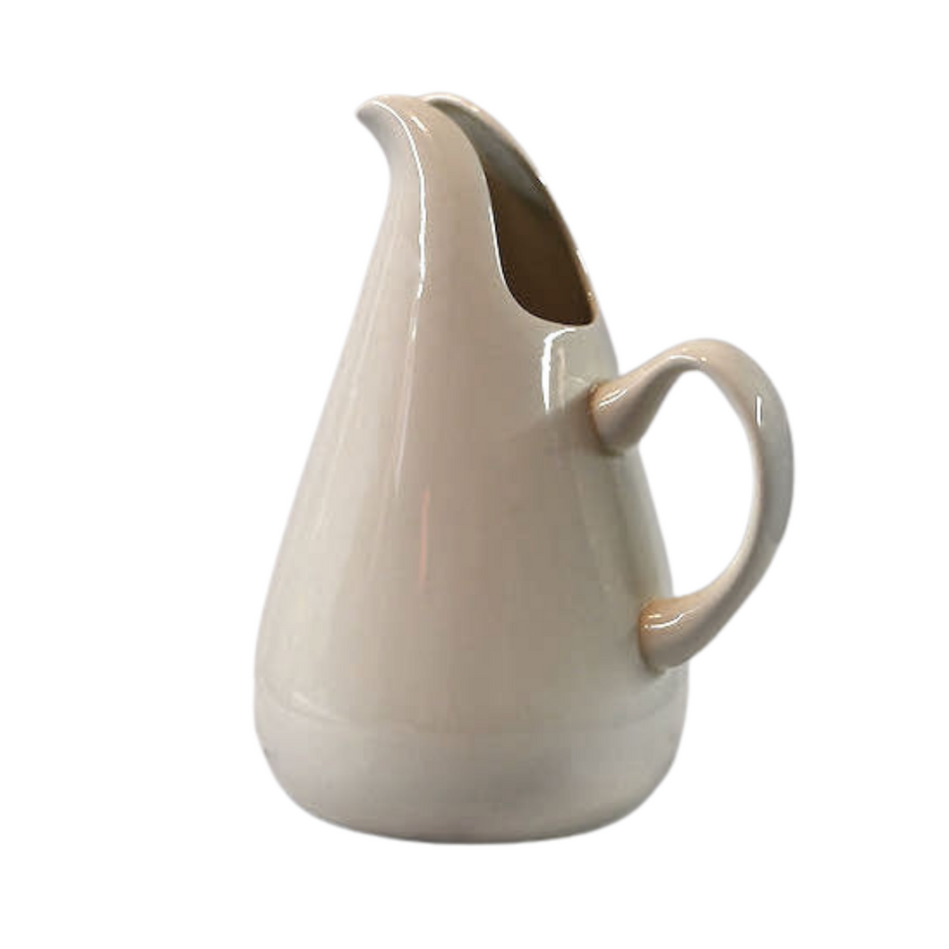 1930s Russel Wright American Modern Pitcher (White Grey)