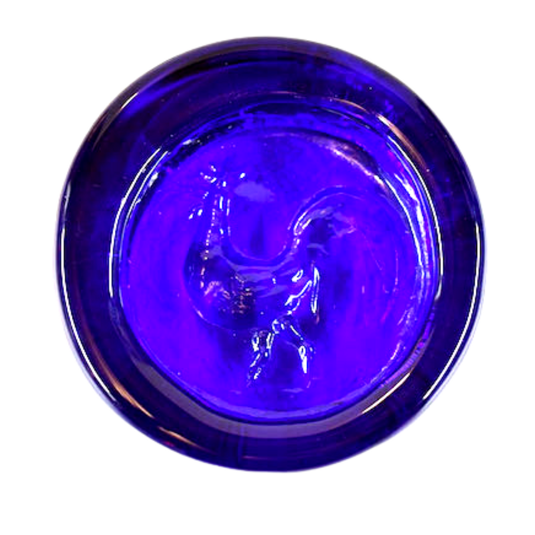 Blue Rooster Paperweight Ashtray