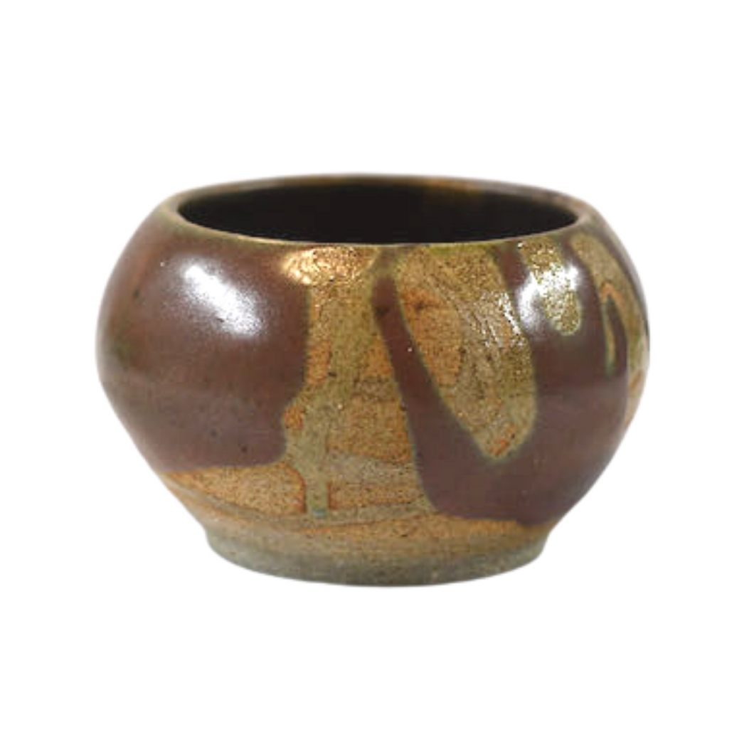 Studio Pottery Brown Bowl